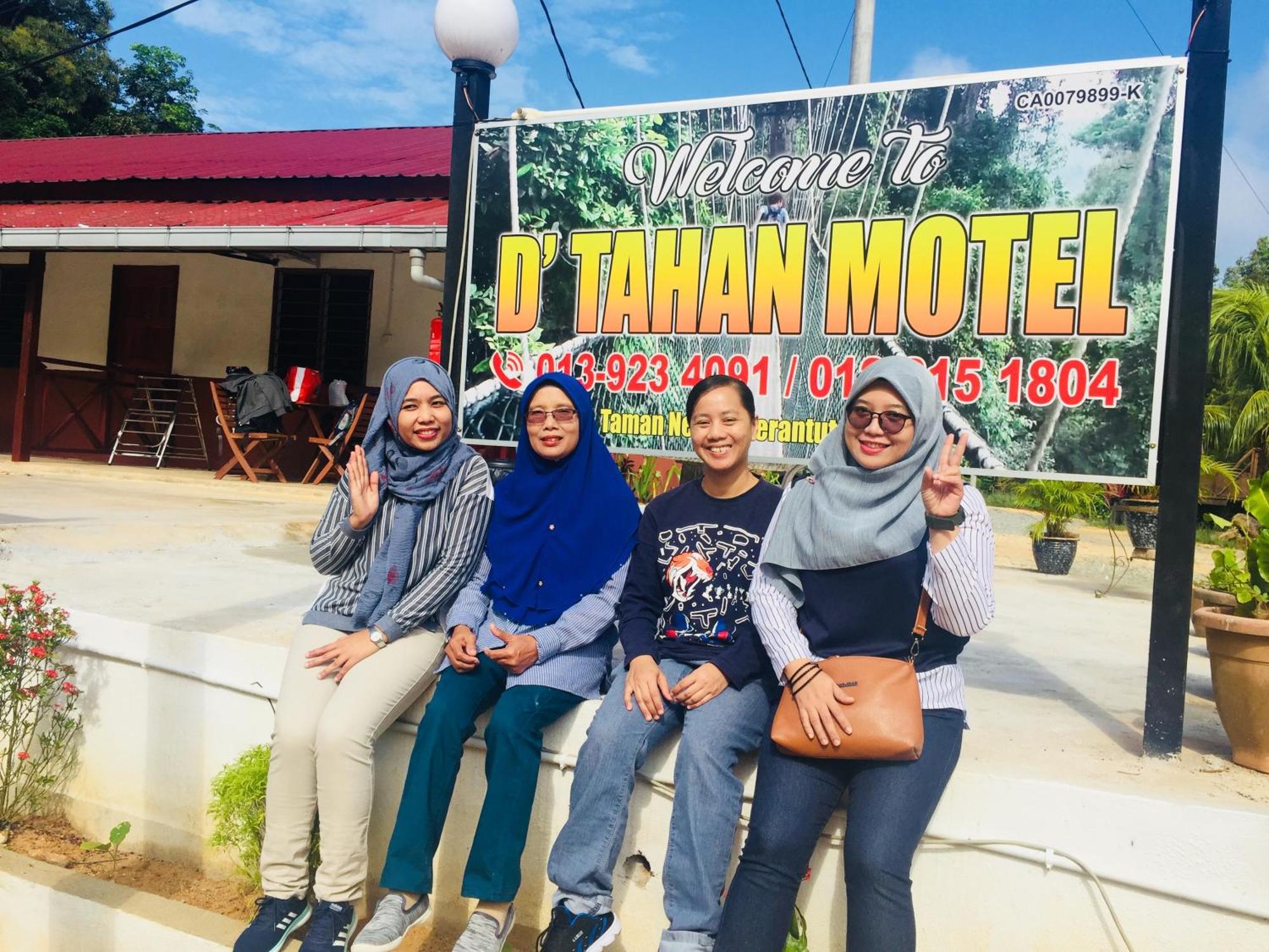 Dtahan Motel Taman Negara Куала-Тахан Экстерьер фото